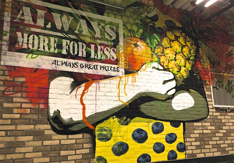 Metro Food Basics Landsdowne &#038; Dupont Gets Graffiti Wall, Resource Integrated